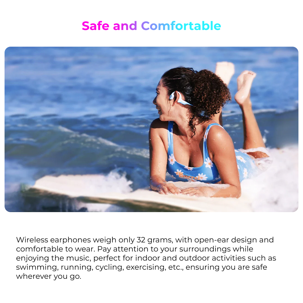 Mojawa Purra Swim Bone Conduction Headphones